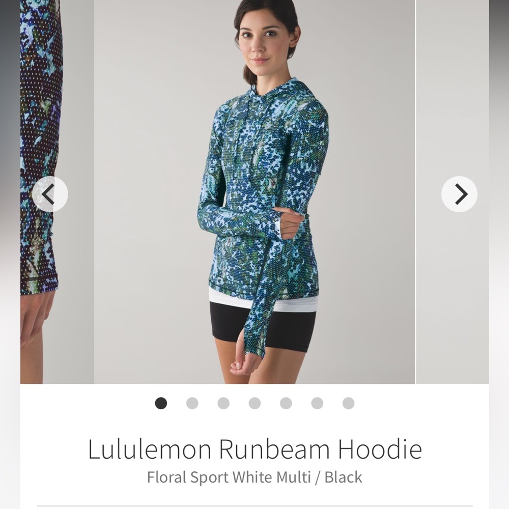 Sz 8 Lululemon Runbeam Hoodie